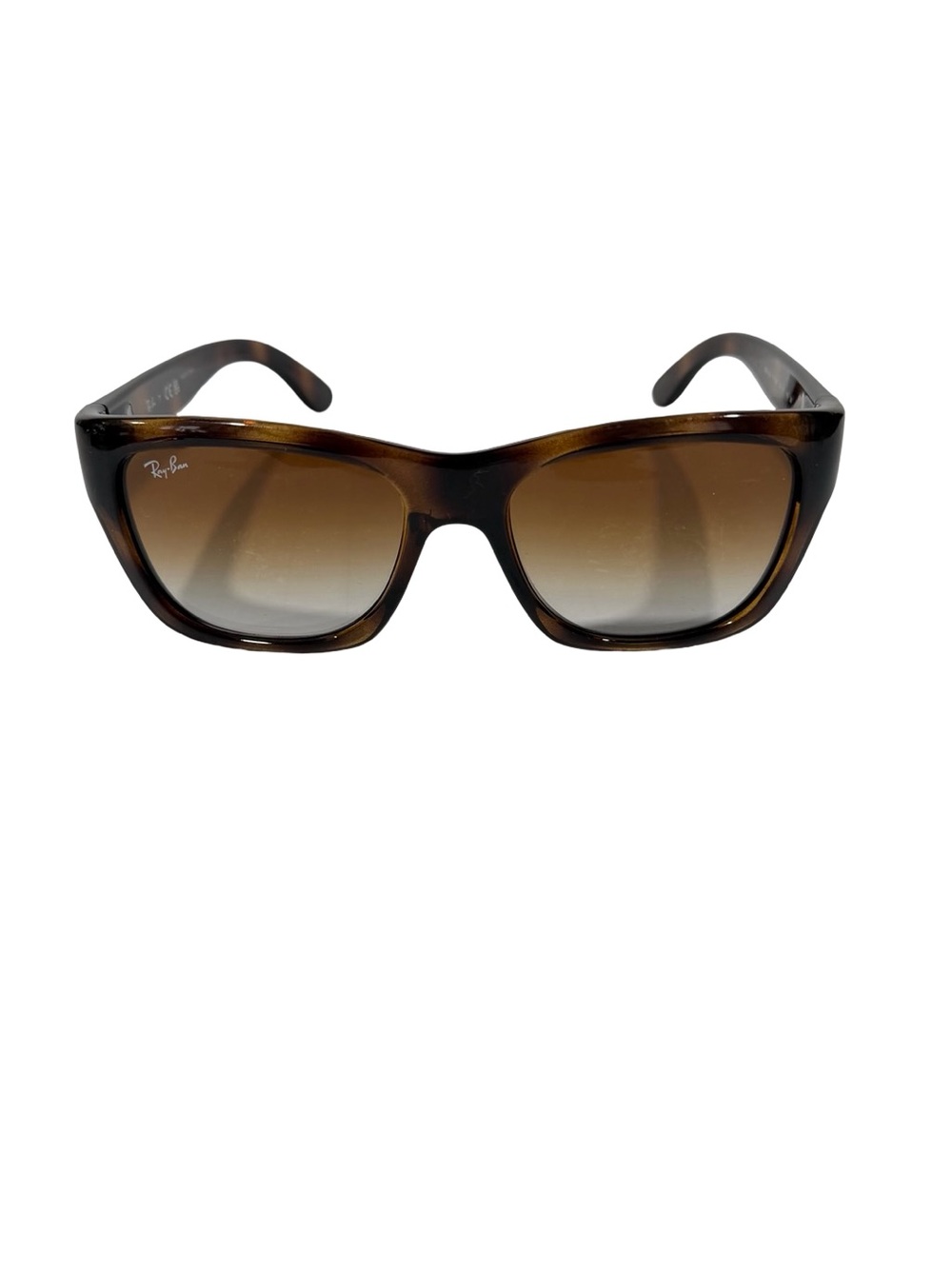 Ray-Ban Women's Tortoiseshell Brown Gradient Sunglasses - Brown Lenses